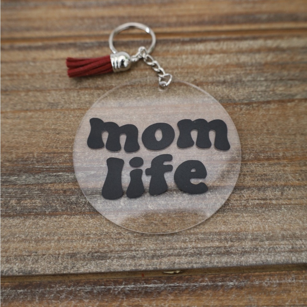 Mom Life Keychain